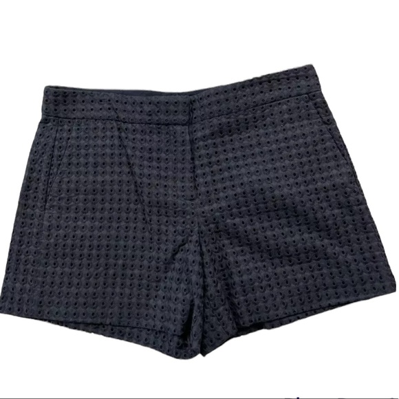 Theory Pants - Theory size 00 eyelet black shorts